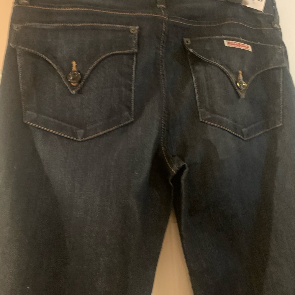 HUDSON NAVY BLUE JEANS, Size 29 waist CARLY, NWOT. - Picture 2 of 6